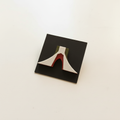 Azadi Pin enamel pin featuring Azadi Tower in Tehran